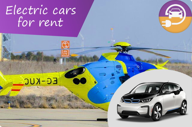 旅を楽しくする: バリャドリッド空港の電気自動車レンタルの特別セール