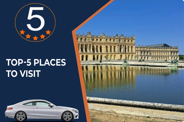 Utforska Versailles med enkelriktade biluthyrningsalternativ