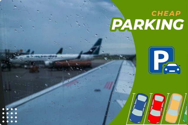 Opciones de estacionamiento en el aeropuerto de Winnipeg