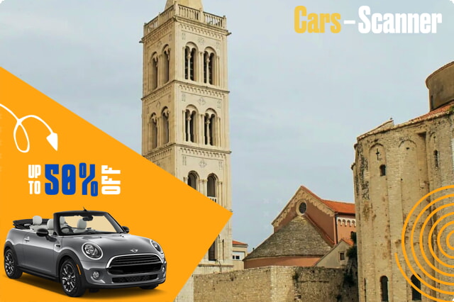 Leie av en cabriolet i Zadar: en prisguide
