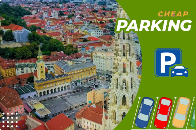 Nájsť ideálne miesto na parkovanie v Záhrebe