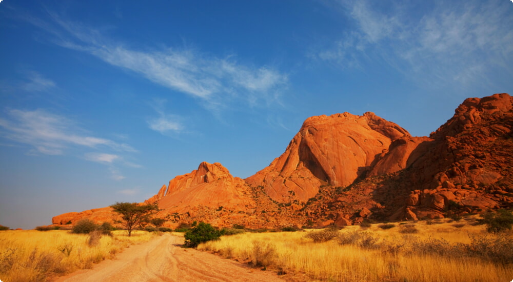 Biluthyrning i Namibia