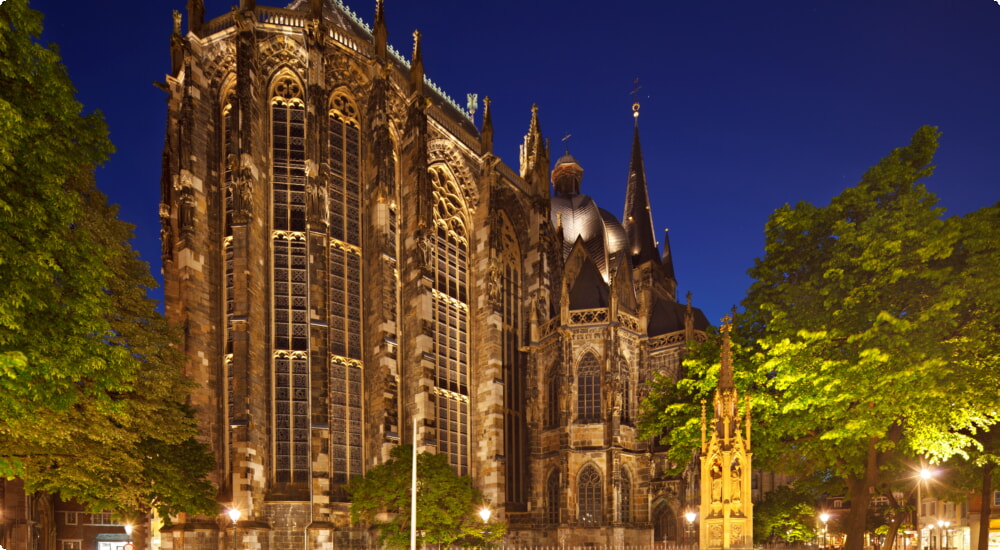 Aluguel de carros no centro da cidade de Aachen