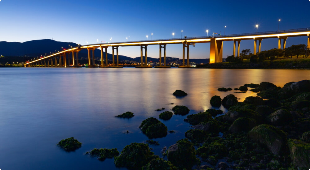 Bílaleiga í Hobart (Tasmaníu).